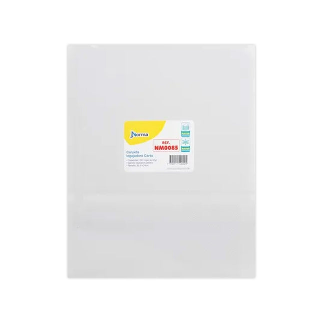 Carpeta Legajadora Oficio Clear Norma