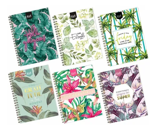 Cuaderno Argollado Durabook Platino 7 Materias 175 Hojas Mixto 105 Kiut
