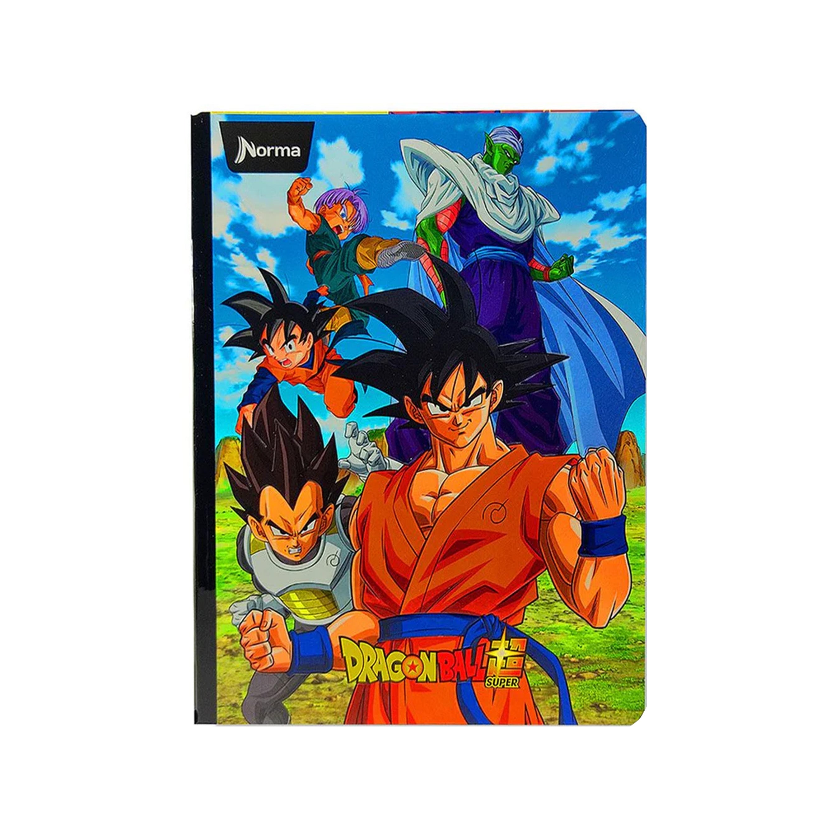 Cuaderno Cosido Dragon Ball Z 100 Hojas Cuadriculado Norma