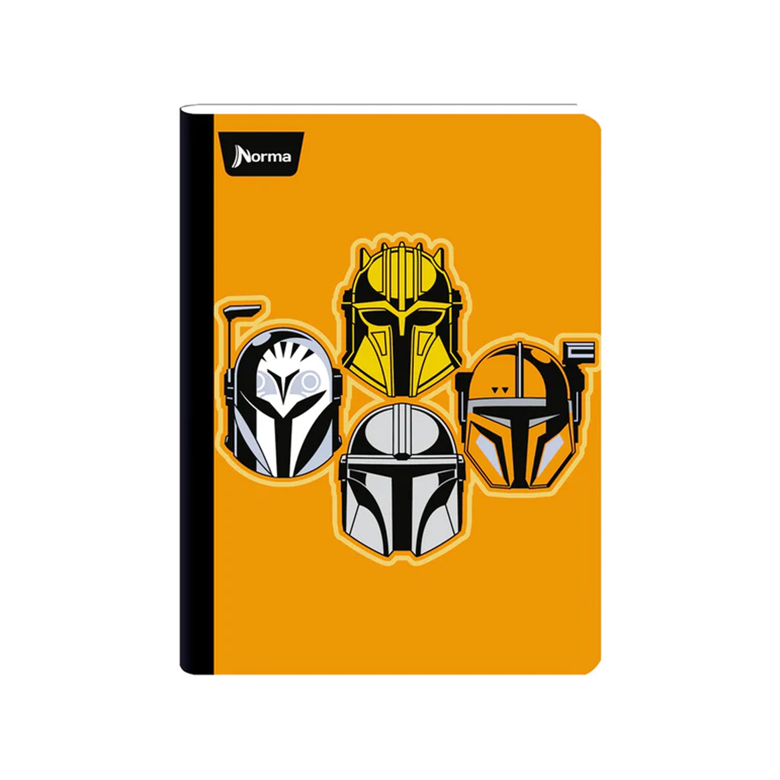 Cuaderno Cosido Mandalorian 100 Hojas Rayado Norma