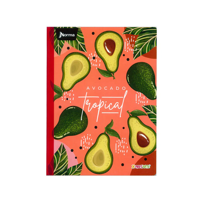 Cuaderno Cosido x-Presarte Femenino 50 Hojas Cuadriculado Norma