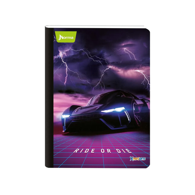 Cuaderno Cosido x-Presarte Masculino 100 Hojas Doble Linea Norma