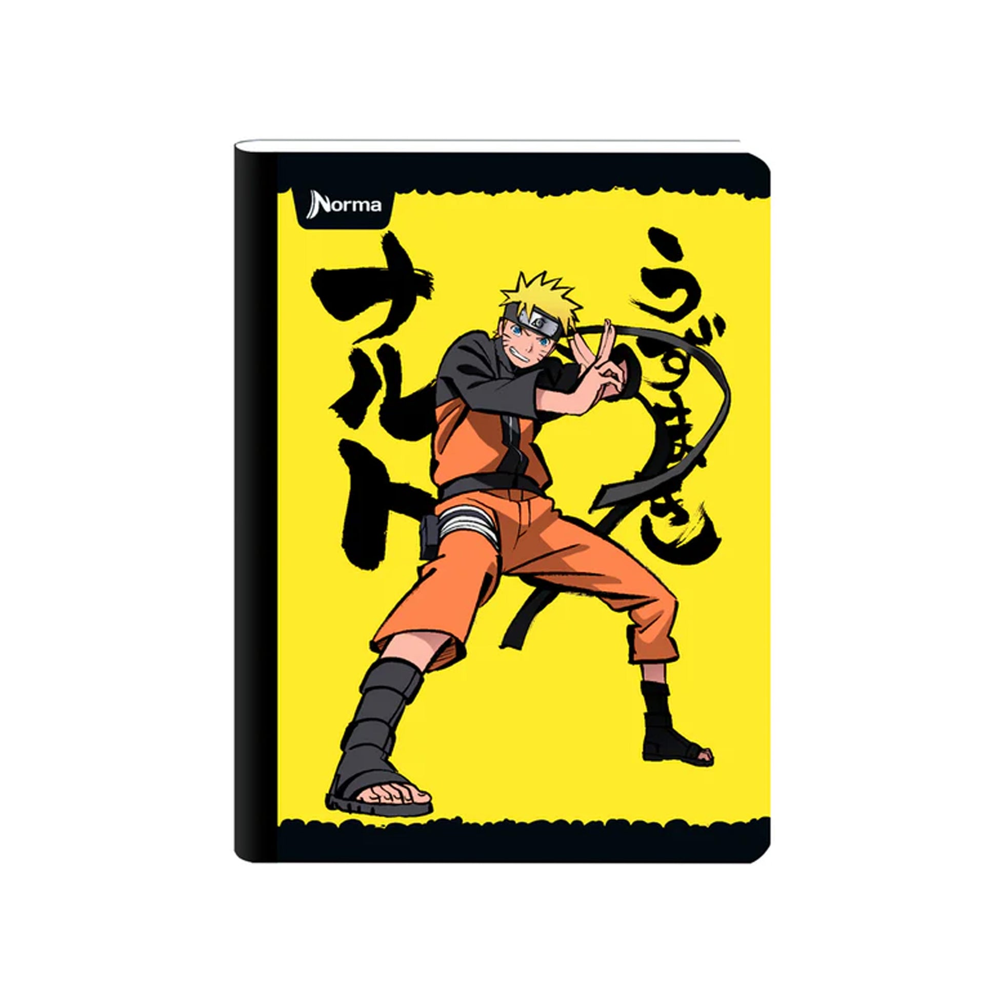 Cuaderno Cosido Naruto 50 Hojas Rayado Norma