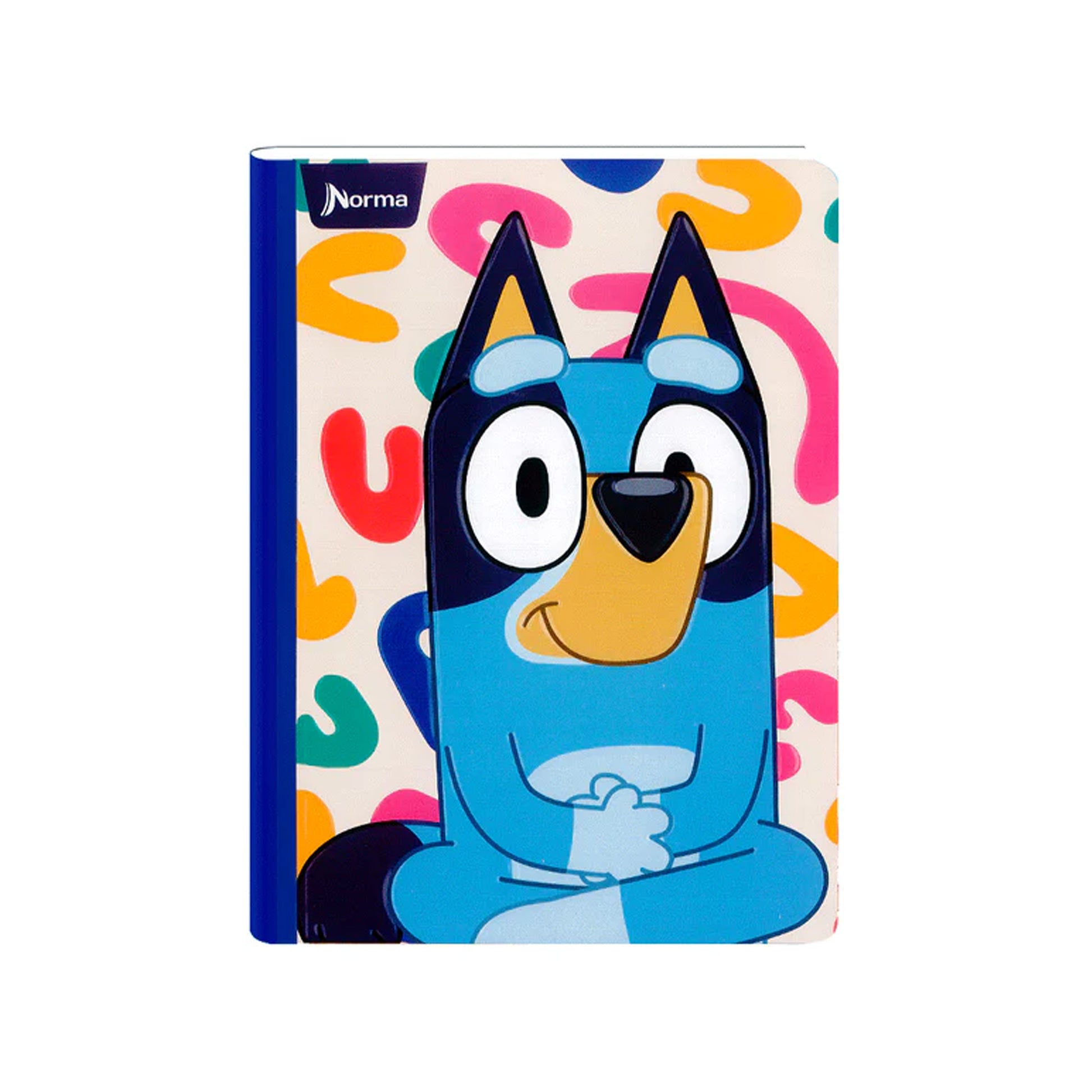 Cuaderno Cosido Bluey 100 Hojas Cuadriculado Norma
