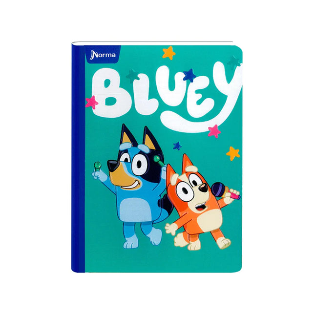 Cuaderno Cosido Bluey 50 Hojas Cuadriculado Norma