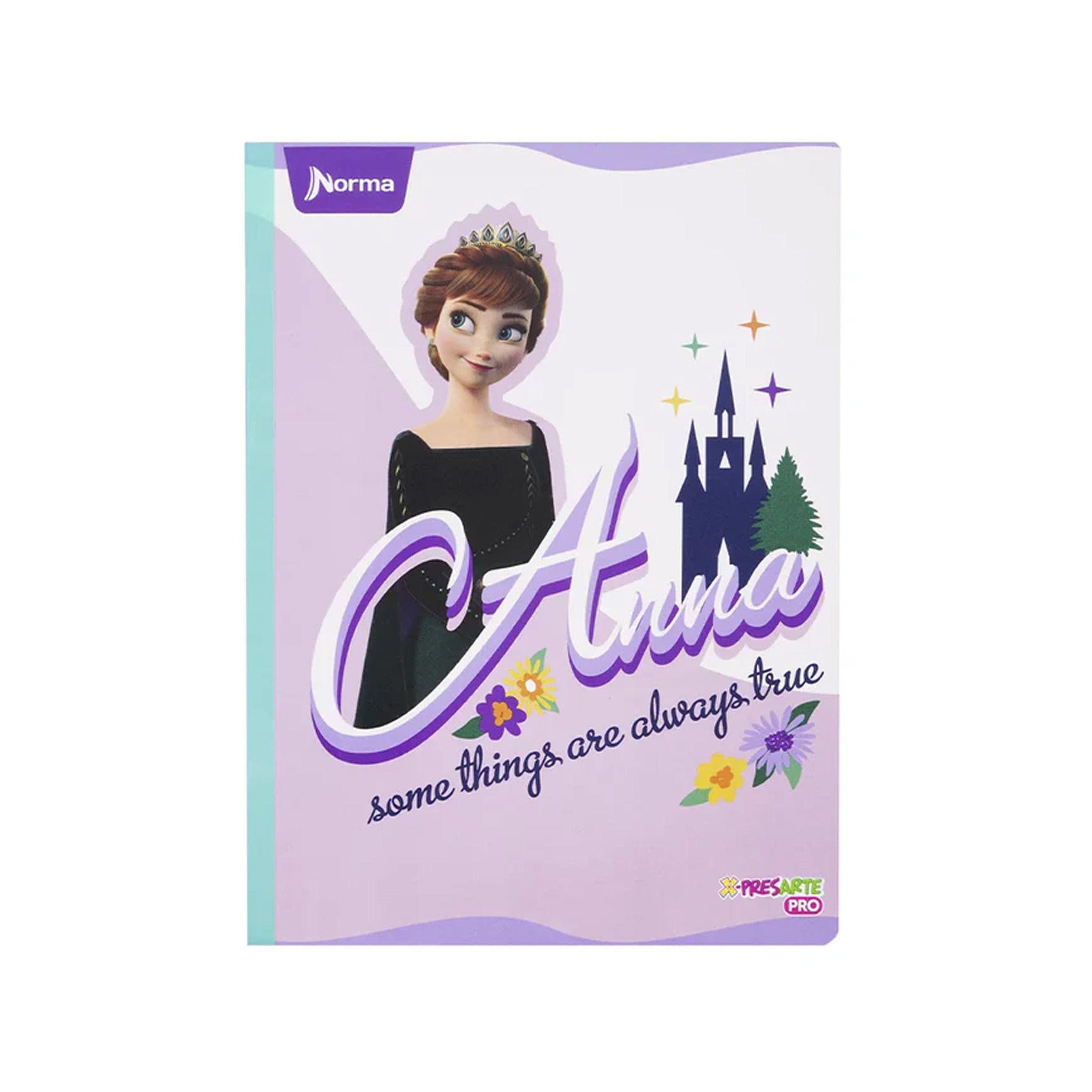 Cuaderno Cosido Frozen 100 Hojas Rayado Norma
