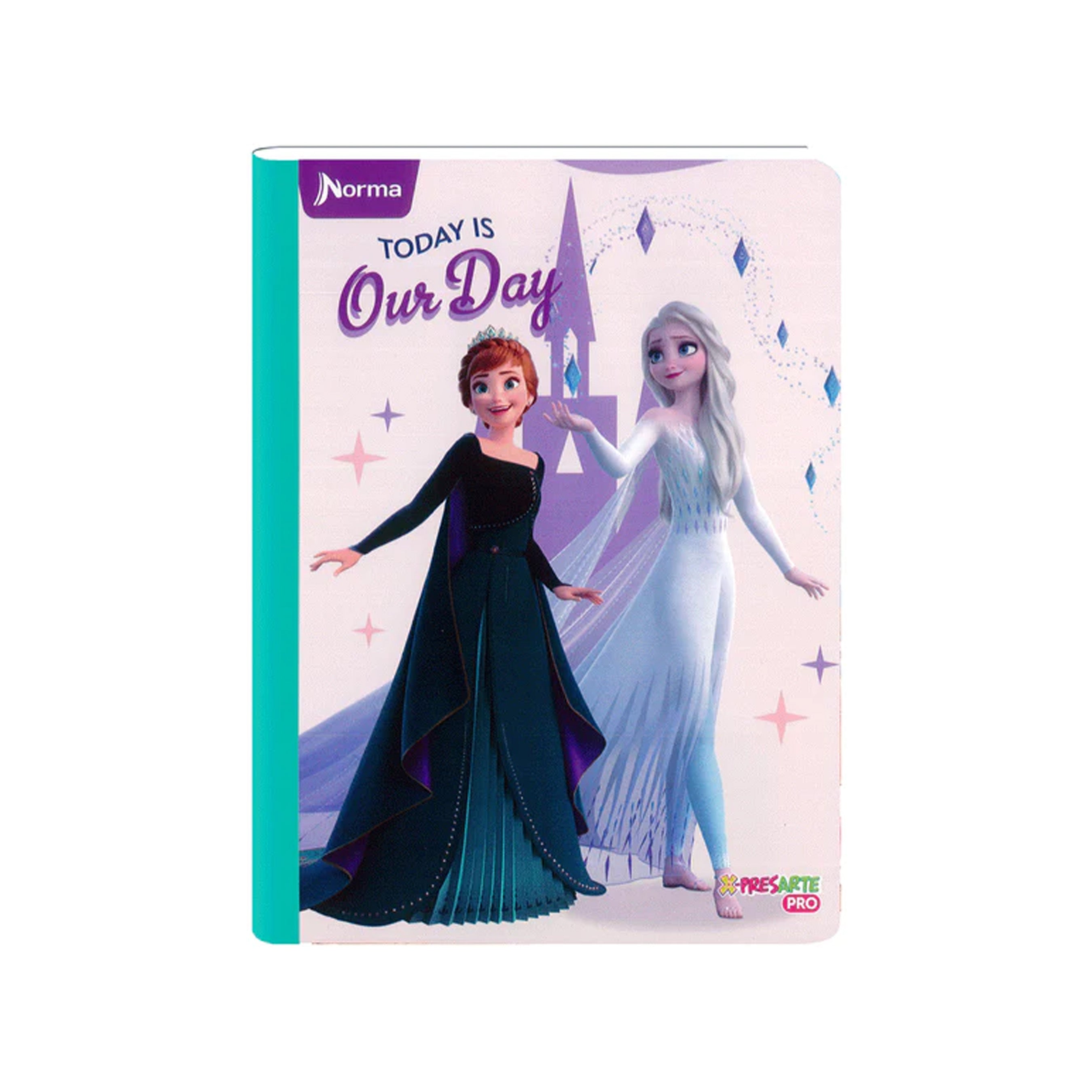 Cuaderno Cosido Frozen 100 Hojas Cuadriculado Norma