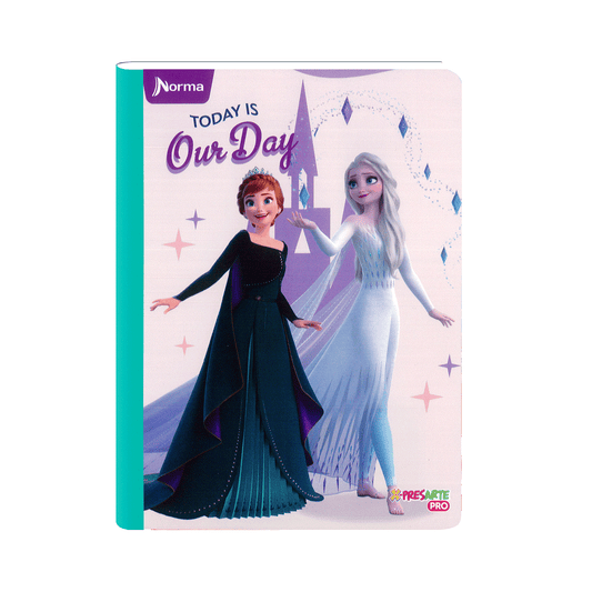 Cuaderno Cosido Frozen 100 Hojas Cuadriculado Norma