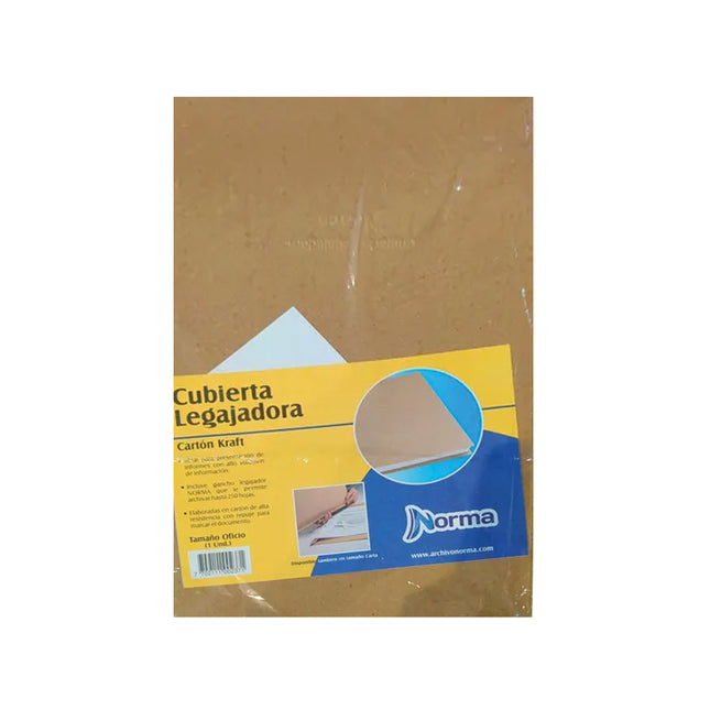 Cartulina Legajadora Paquete x100 Oficio Norma