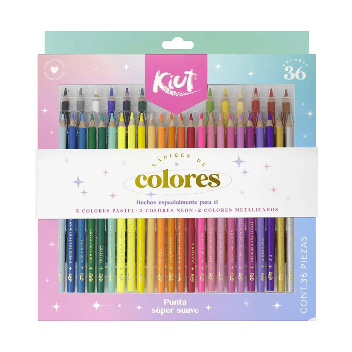 Caja Colores x36 Kiut