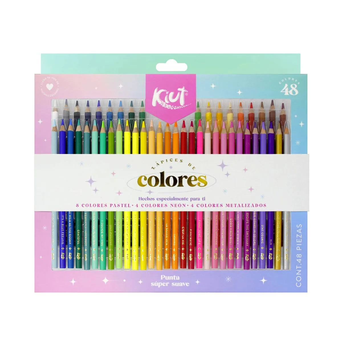 Caja Colores Kiut x 48 Kiut