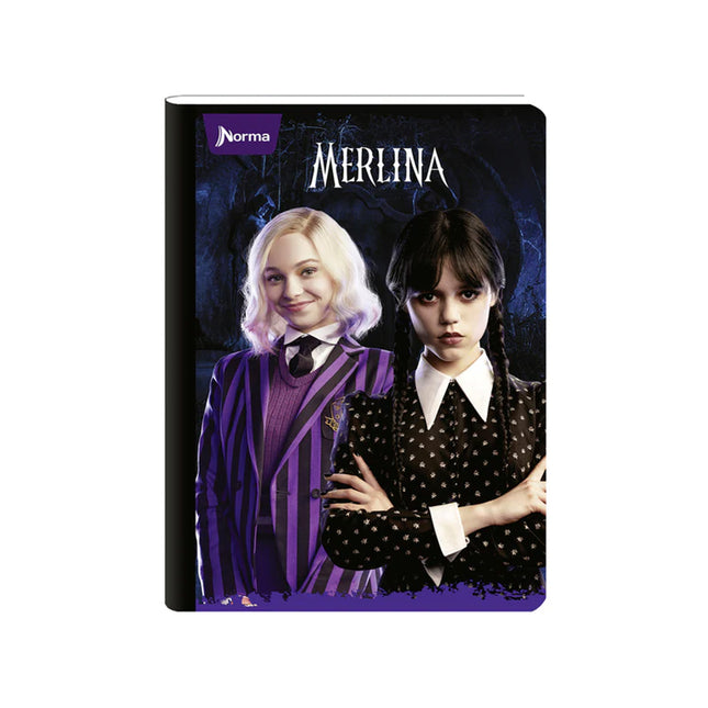 Cuaderno Cosido Merlina 50 Hojas Cuadriculado Norma