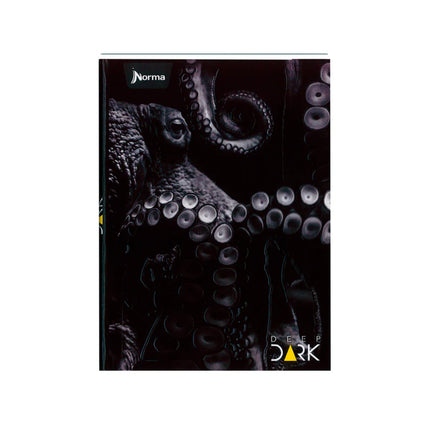 Cuaderno Cosido Durabook Deep Dark 90 Hojas Cuadriculado Norma