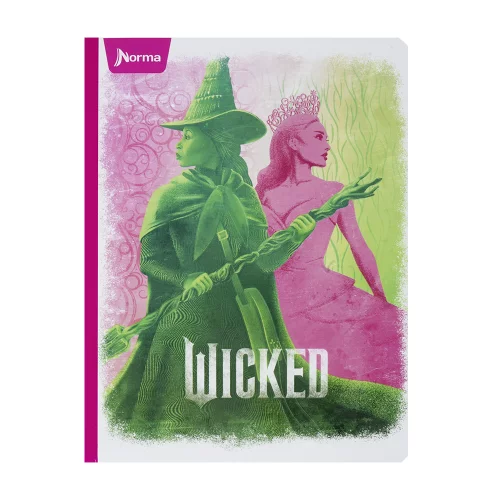 Cuaderno Cosido Wicked 50 Hojas Cuadriculado Norma