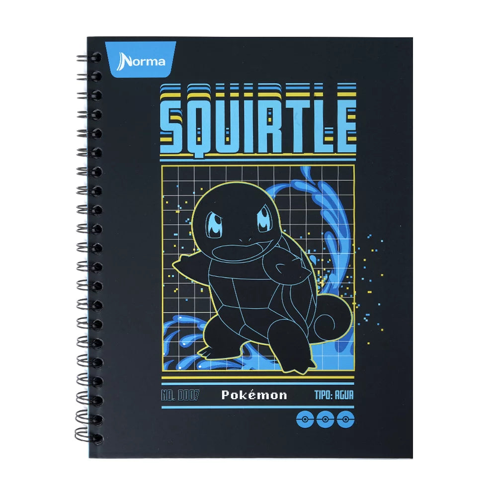 Cuaderno Argollado Pokemon 80 Hojas Rayado Norma