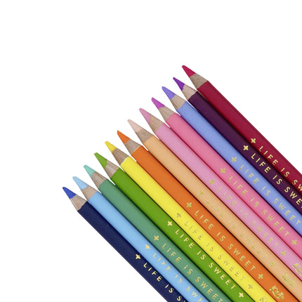 Colores Con Aroma Limonada De Coco x12 | Kiut