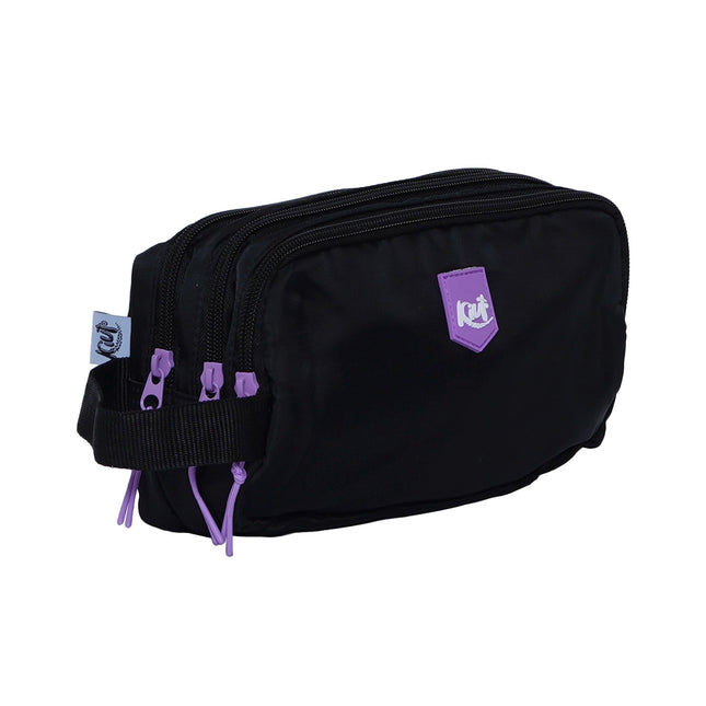 Cartuchera 3 Bolsillos Simple Black | Kiut