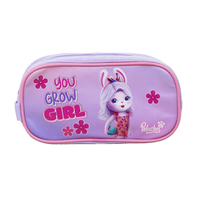 Cartuchera 2 Bolsillos Peluches Connis Chic | Norma