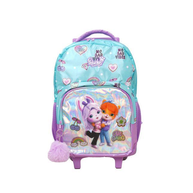 Mochila Grande Con Ruedas Peluches Magic Friends | Norma