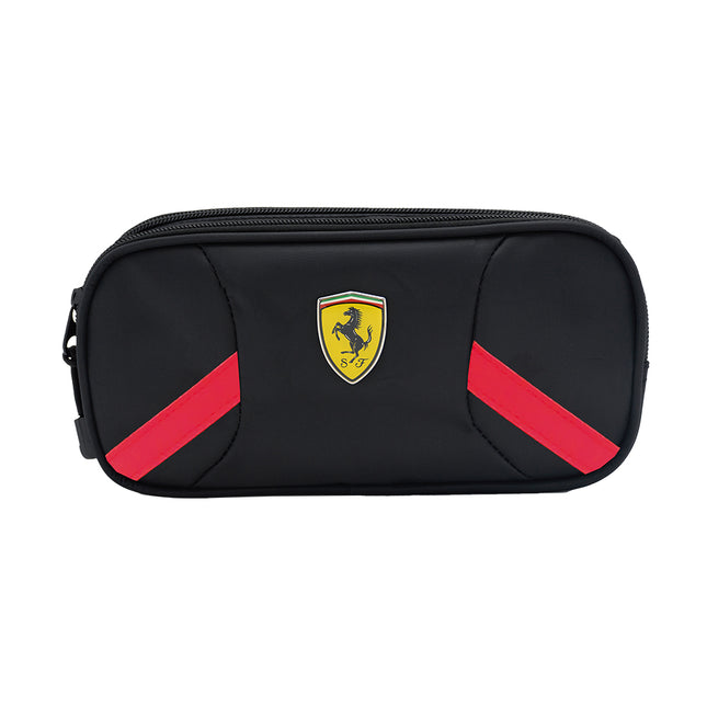 Cartuchera 2 Bolsillos Ferrari Reflective Black | Norma