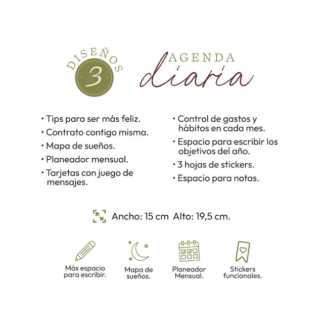 Agenda Diaria Kiut 2027