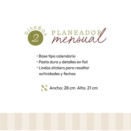 Planeador Mensual Kiut 2027