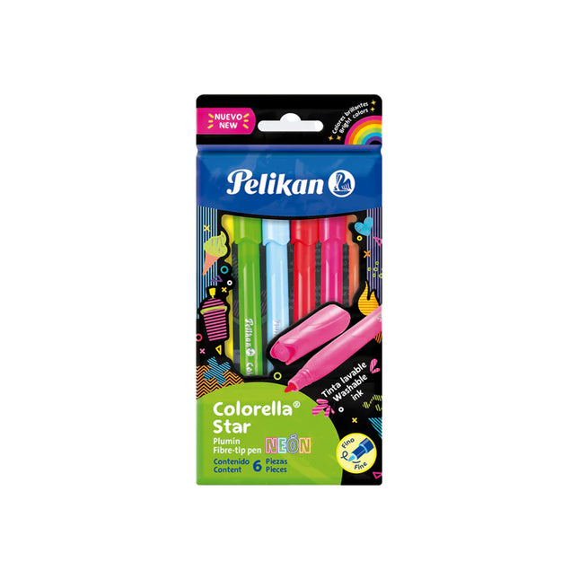 Plumon Colorella Star Junior x6 Pelikan