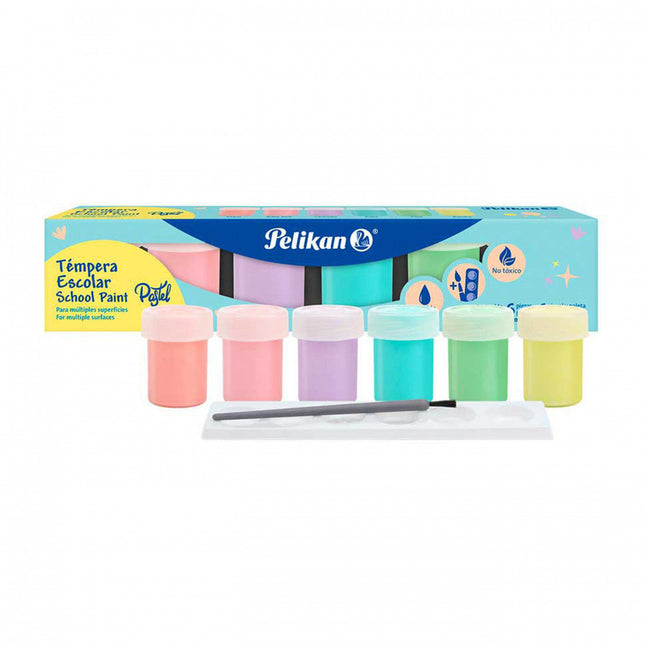Estuche De Temperas Tonos Pastel x6 Pelikan