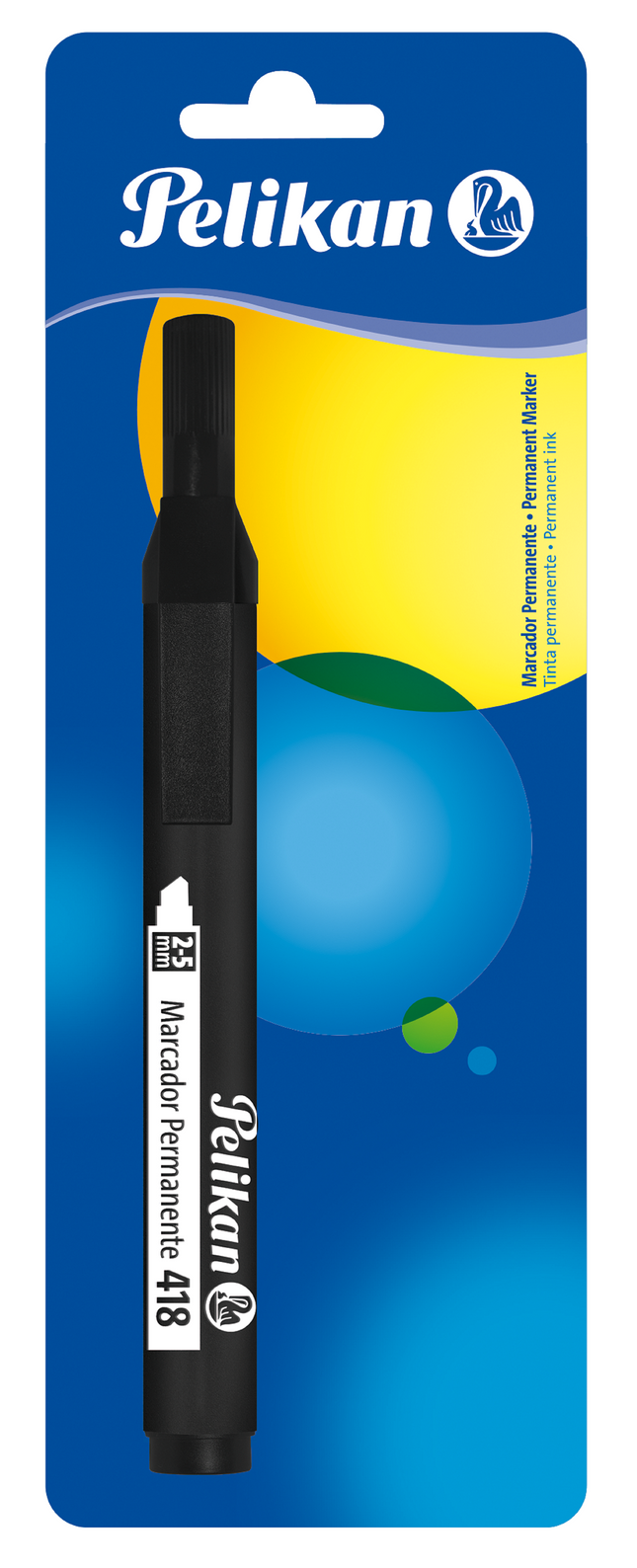 Marcador Permanente Negro Pelikan