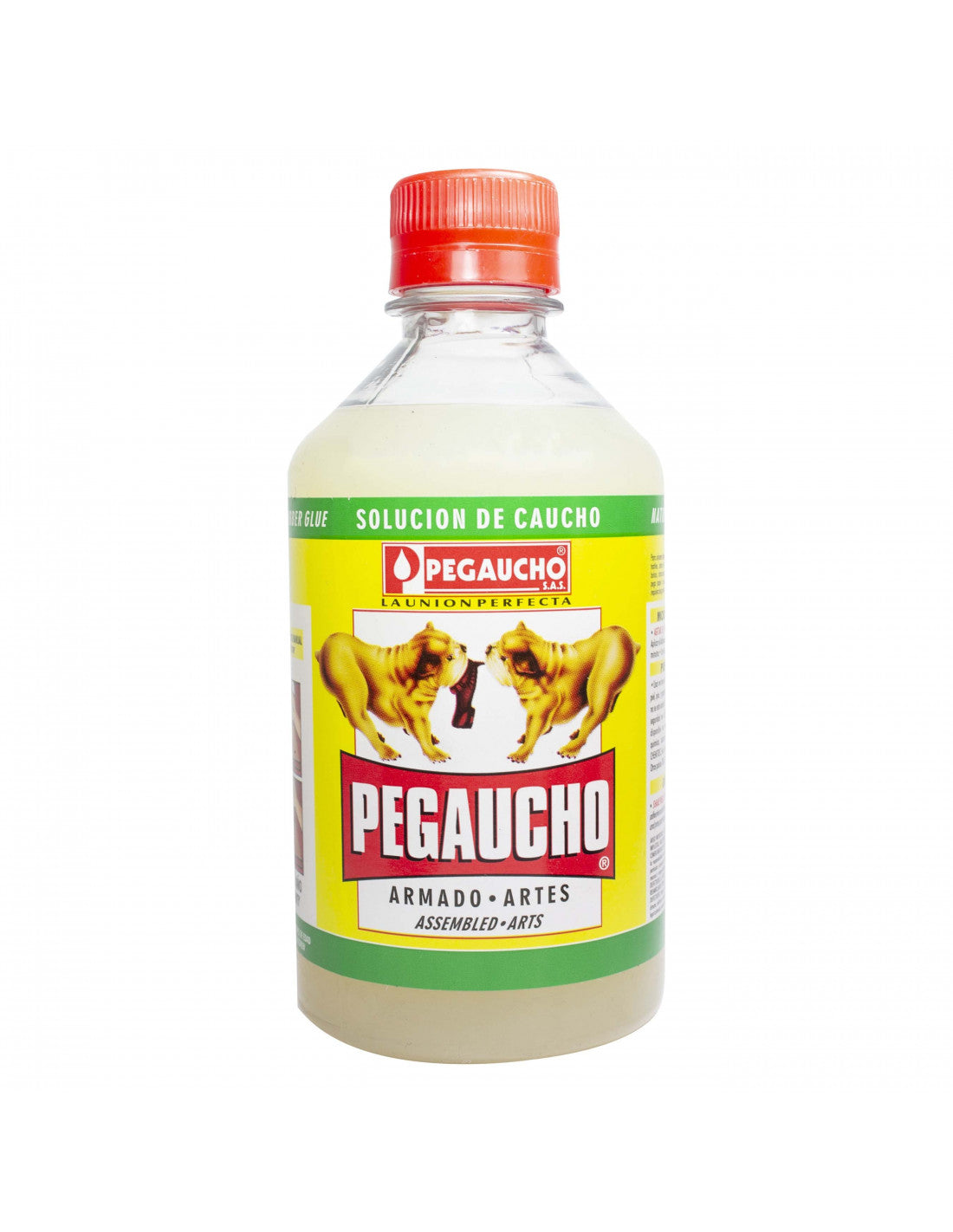 Pegamento Pegaucho solución de caucho 375 ml