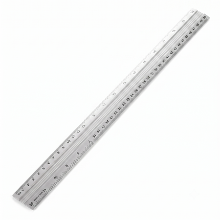 Regla De Aluminio 50 cm | Nessan