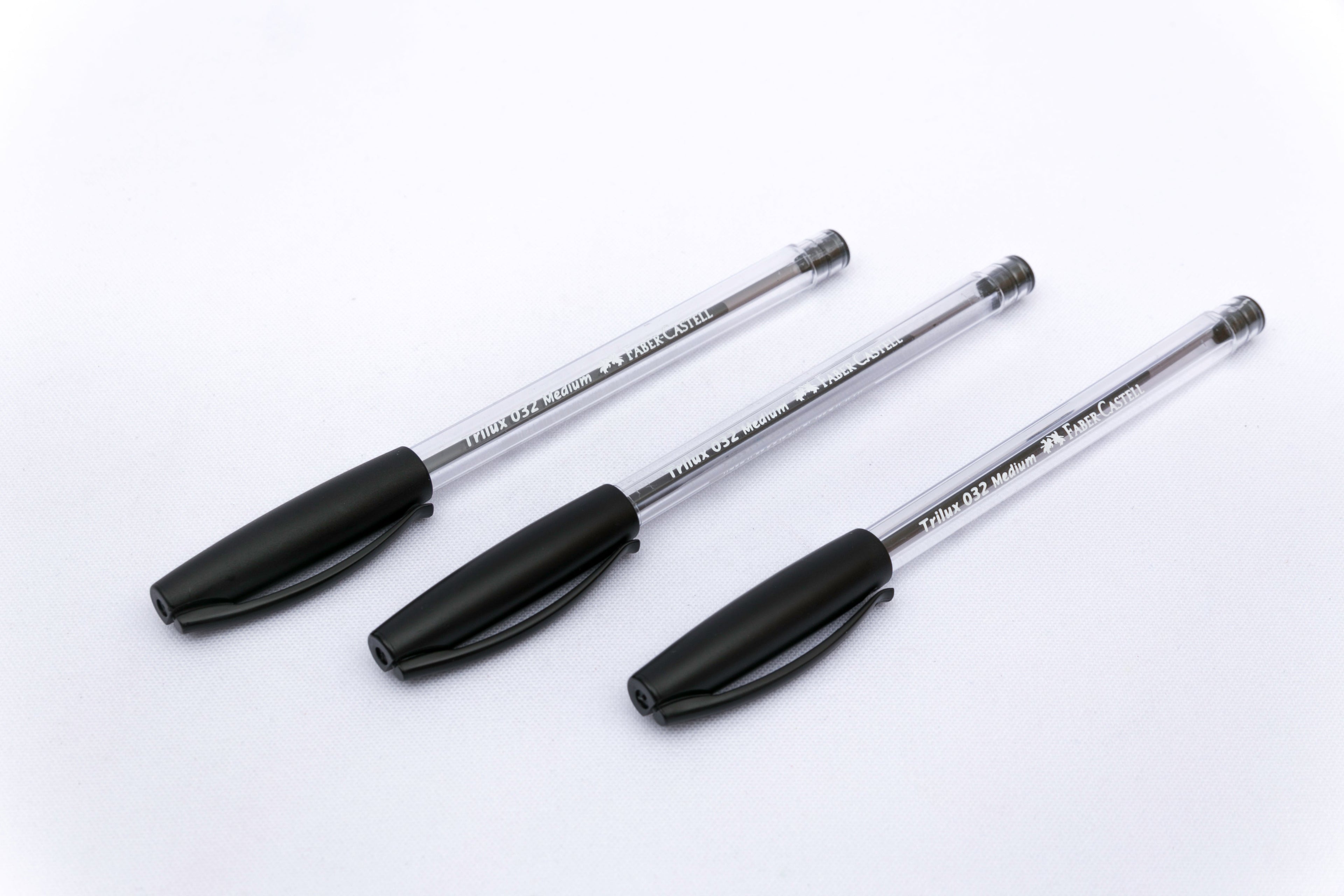 Boligrafo Lux Negro x3 Faber Castell