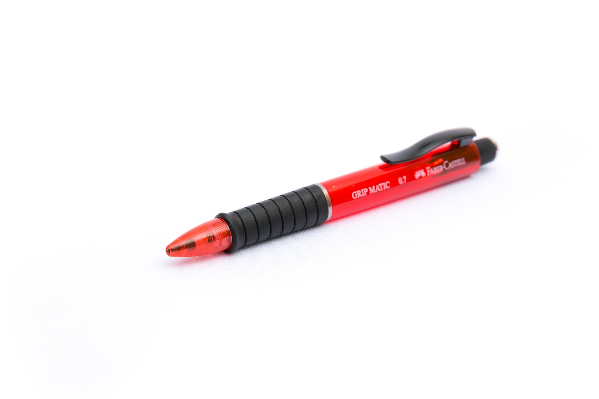 Portaminas Grip 0.7 Mm Con Minas Faber Castell
