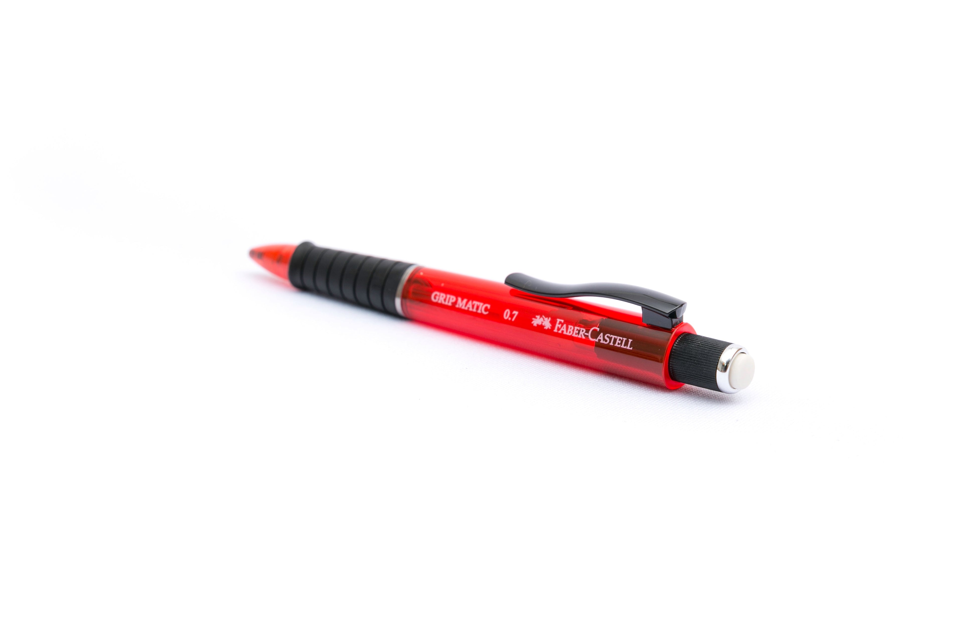 Portaminas Grip 0.7 Mm Con Minas Faber Castell