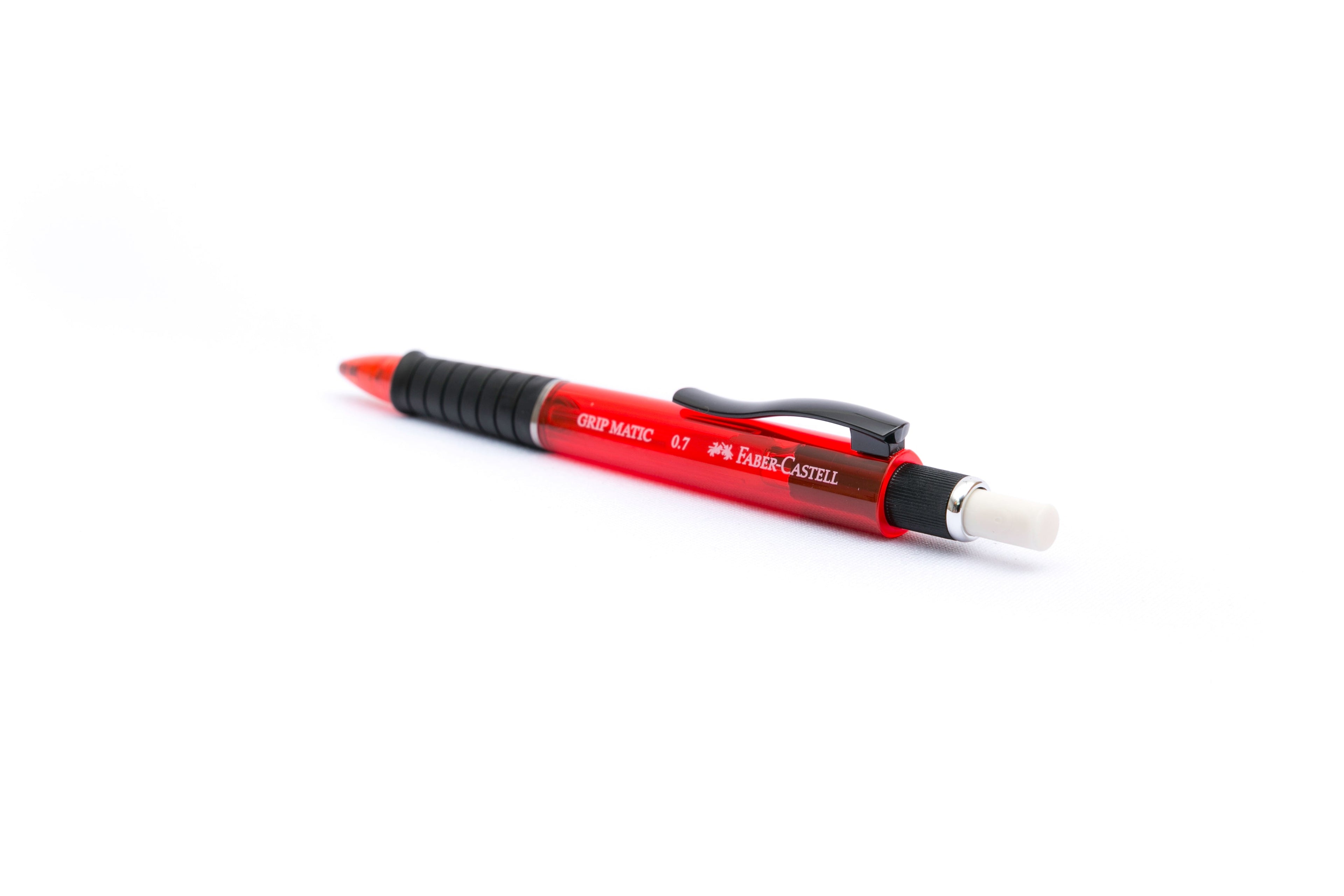 Portaminas Grip 0.7 Mm Con Minas Faber Castell