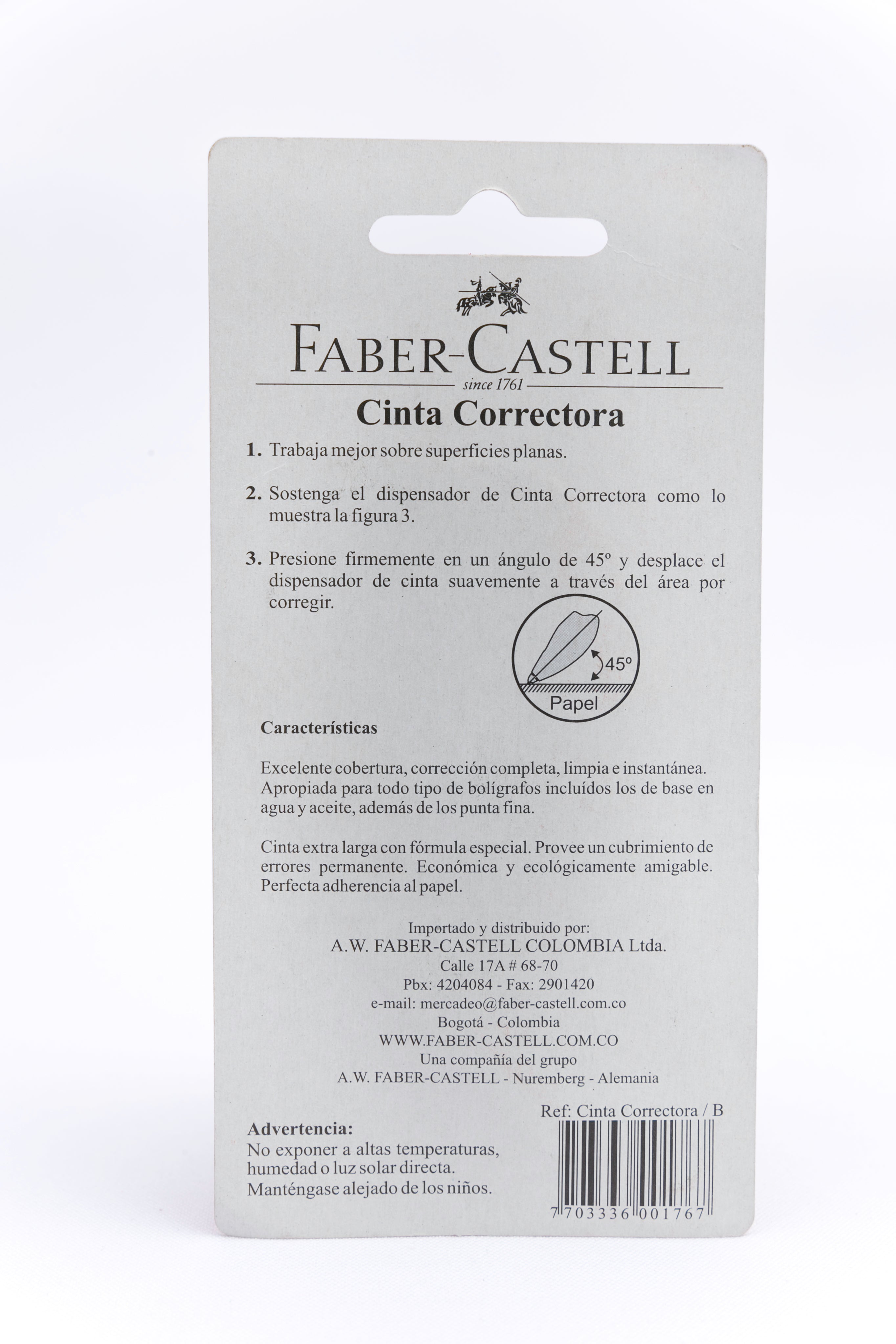 Cinta Correctora Faber Castell