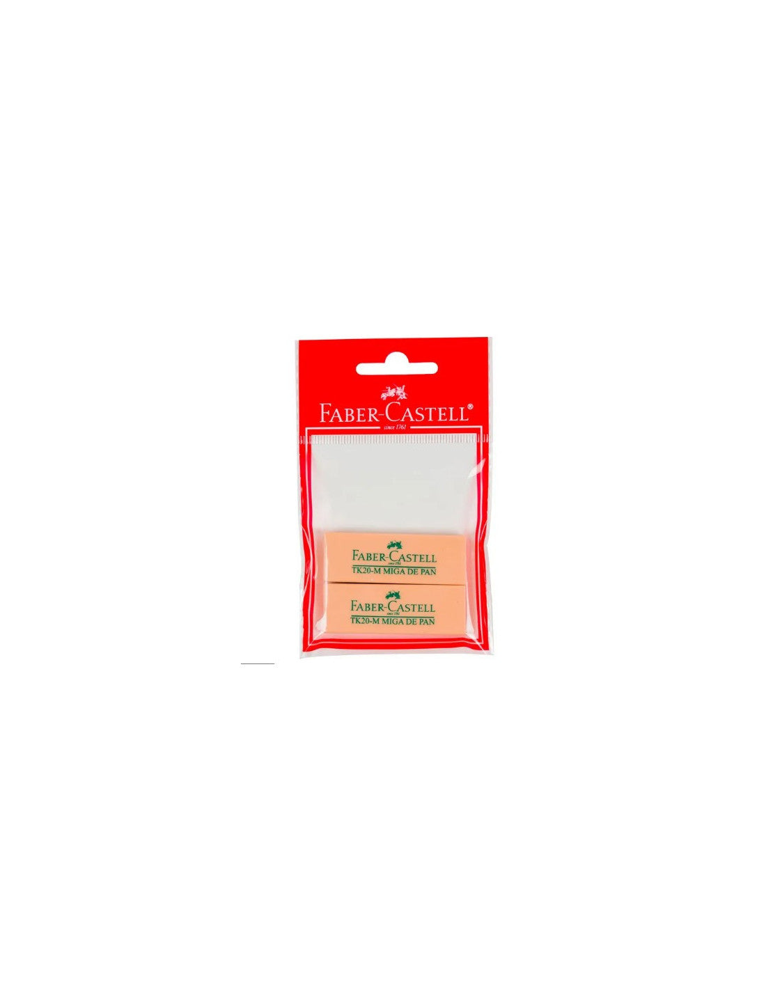 Borrador Miga De Pan x2 Faber Castell