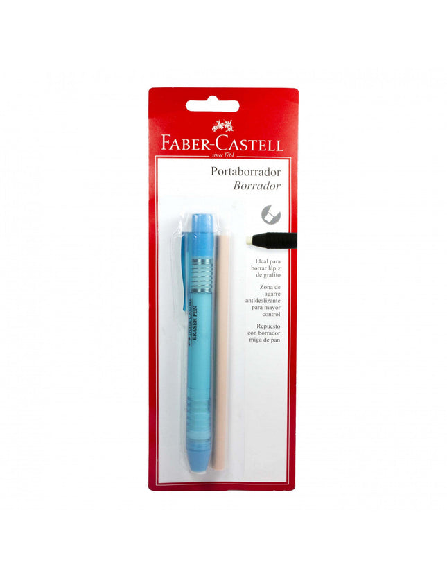 Portaborrador Con Repuesto Faber Castell