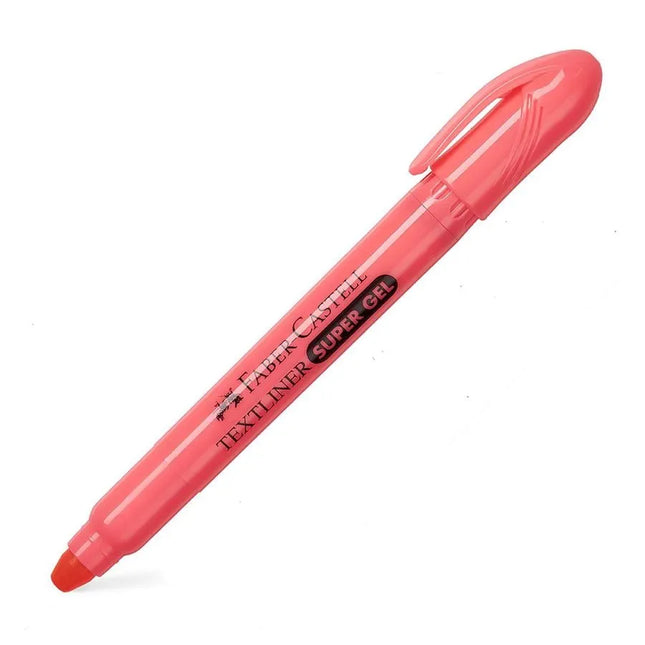 Resaltador Super Gel Rosado Faber Castell