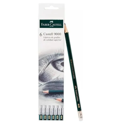 Caja Lapices Graduados x6 Faber Castell