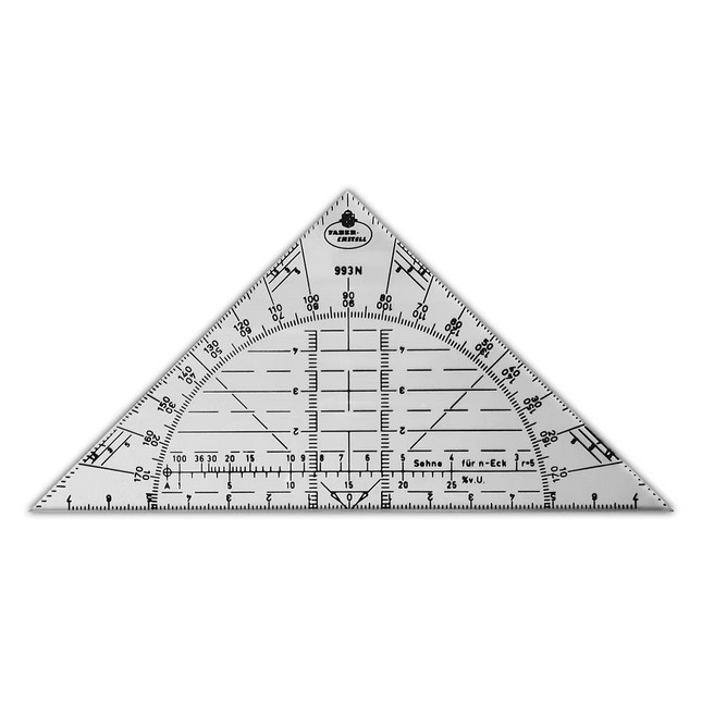 Escuadra Transportador Faber Castell