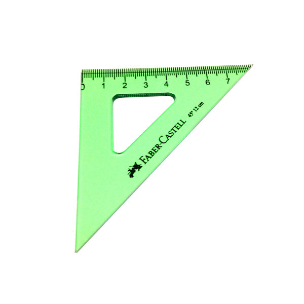 Escuadra 45 Grados 12 Cm Faber Castell