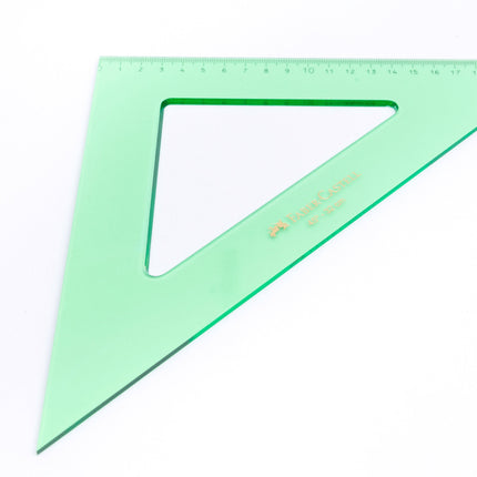 Escuadra 45 Grados 32 Cm Faber Castell
