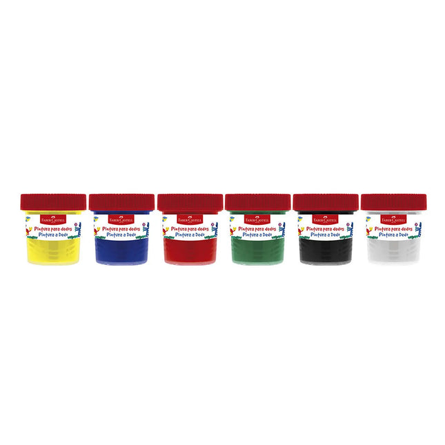 Pintura A Dedo x6 Faber Castell