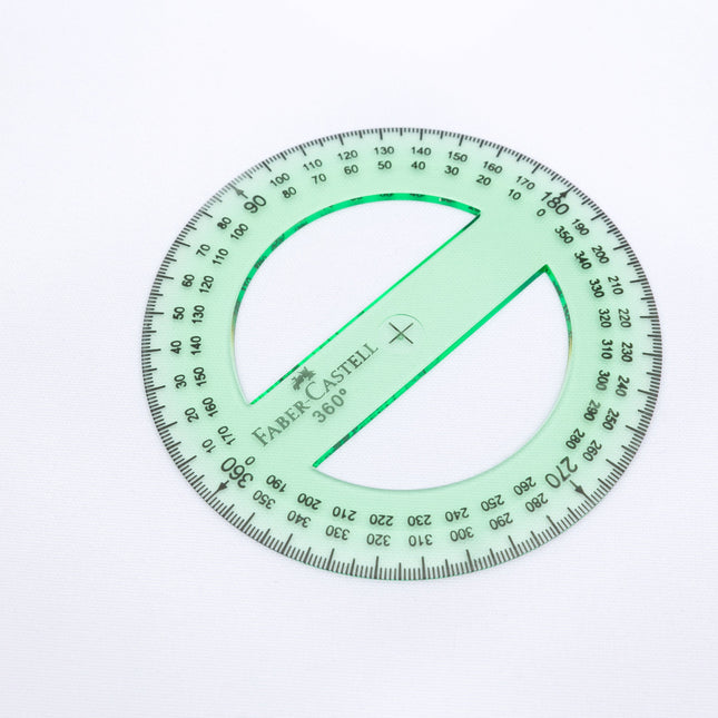 Transportador 360 Grados Faber Castell