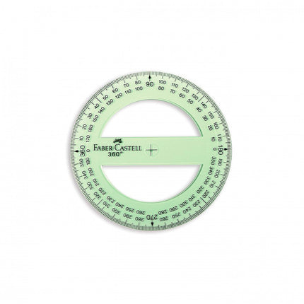 Transportador 360 Grados Faber Castell