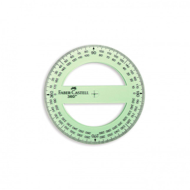 Transportador 360 Grados Faber Castell