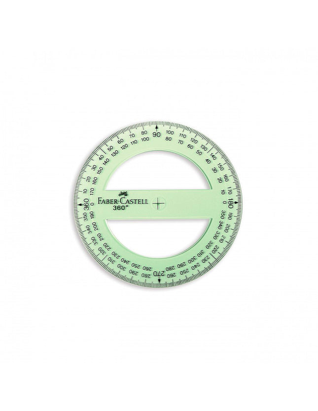 Transportador 360 Grados Faber Castell