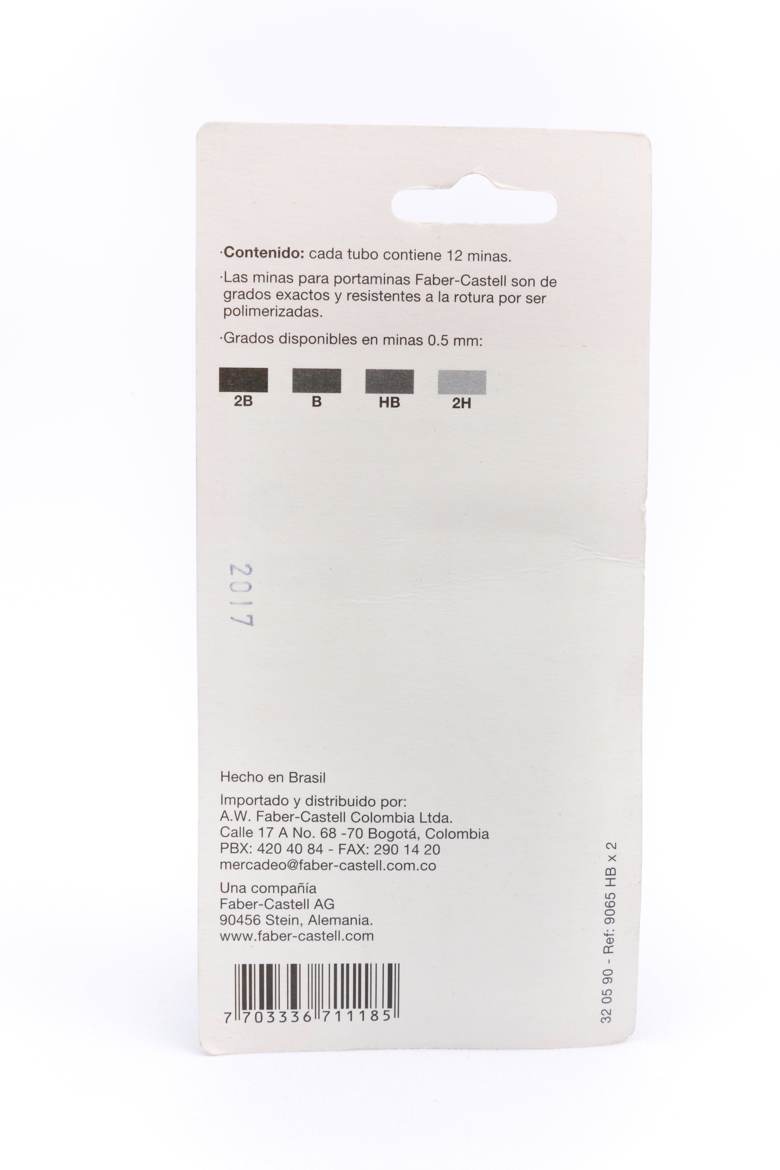 Minas HB 0.5 Mm x2 Faber Castell