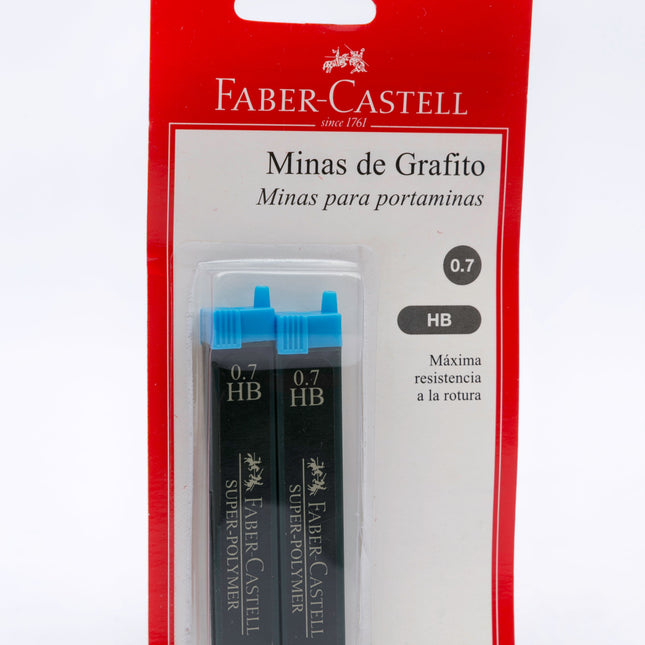 Minas HB 0.7 Mm x2 Faber Castell
